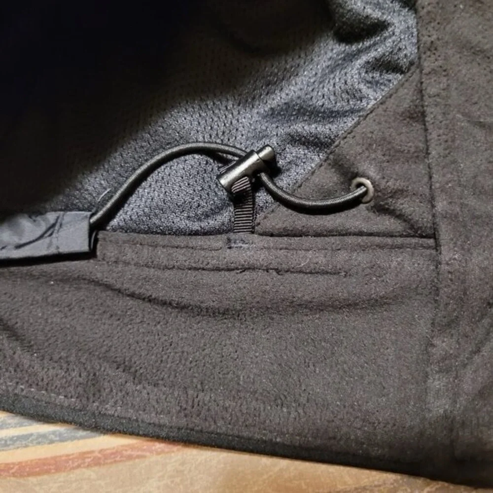 The North Face Jacket Women s Size Small Solid Black Lined Sherpa Full full zip - Picture 5 of 5